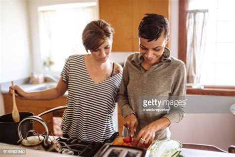 Lesbians Cooking Photos And Premium High Res Pictures Getty Images