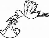 Stork Coloring Storch Ooievaar Kleurplaat Cegonha Delivering Coloringbay Cegonhas Geboorte Kinderbilder Ausdrucken Wecoloringpage Ooievaars Yellowimages sketch template