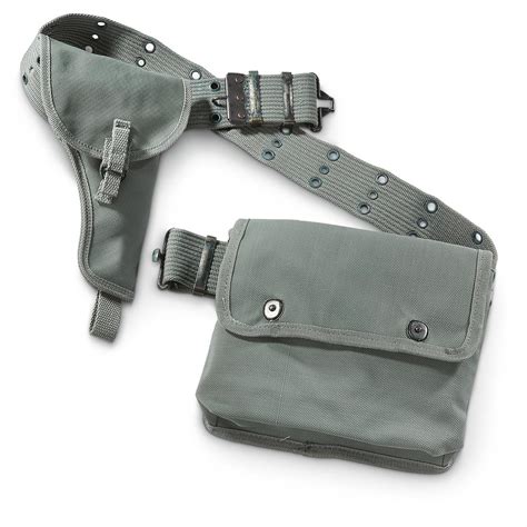 italian police surplus  pc holster belt  mag pouch set  holsters  sportsman