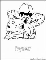 Ivysaur Coloring Pokemon Pages Color Craft Printable Sheets Pokémon Choose Board Fun Cute Popular sketch template