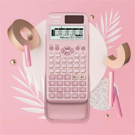 casio calculator fx  pink scientific calculators heavy duty fxex fx