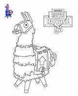 Coloring Fortnite Pages Print Popular sketch template