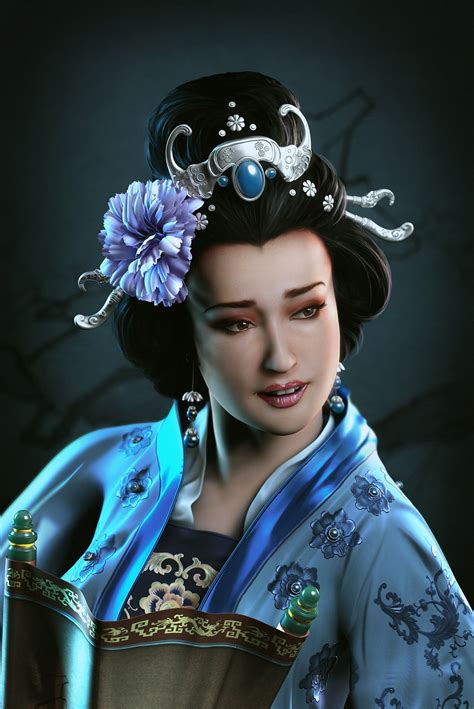 graphics  baolong zhang uk character modeling  character