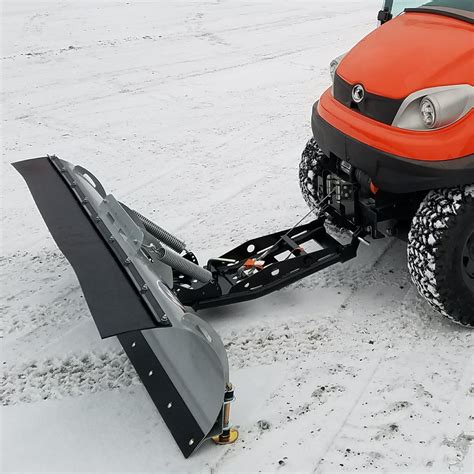 pro steel snow plow kit  utvs