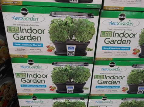 aerogarden ultra led soil  indoor garden