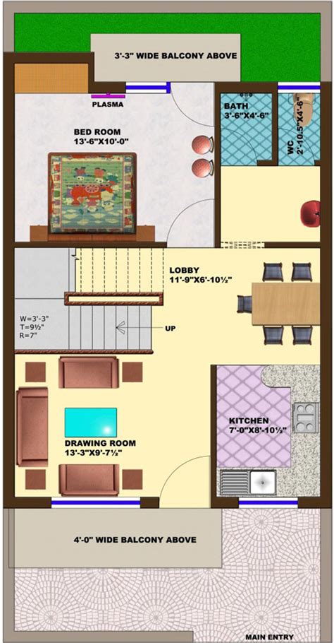 house plan   sq ft plot house design ideas