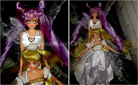 queen serenity and pincess serenity sailor moon irwin doll a photo