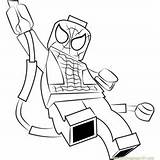 Lego Spider Man Coloring Pages Spiderman Doc Ock Color Coloringpages101 Print sketch template