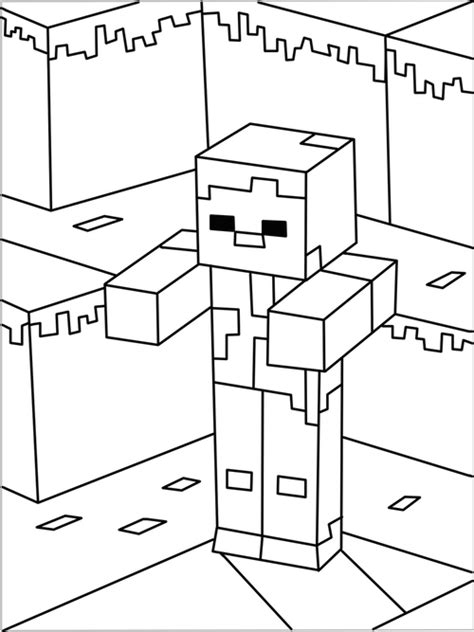 minecraft zombie coloring page minecraft coloring pages lego