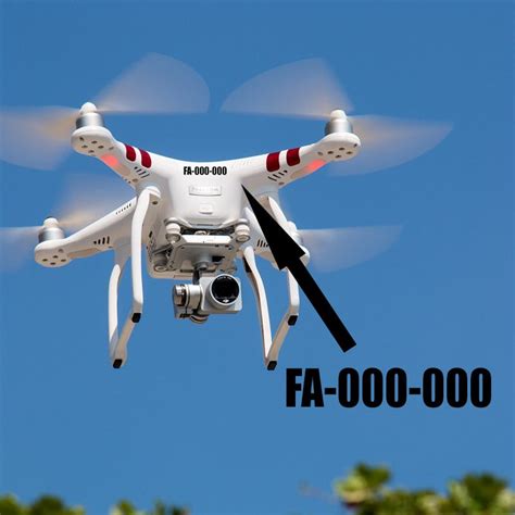 drone registration number vinyl decal sticker faa uas compliant