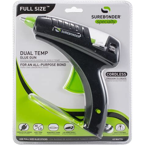 Surebonder® Dual Temp Full Size Cordless Hot Glue Gun Michaels