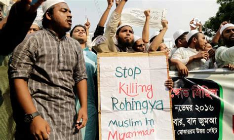 Rohingya Muslims Fleeing Myanmar Turned Away By Bangladesh Myanmar