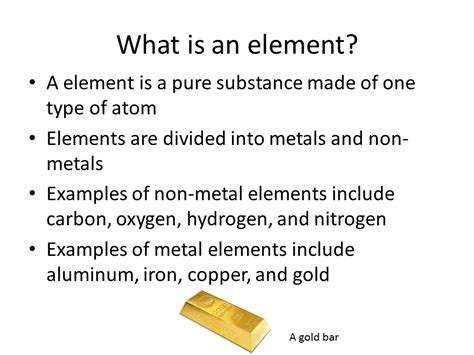 elements  chemistry