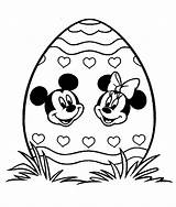 Easter Coloring Disney Pages Mickey Cartoons Posted sketch template