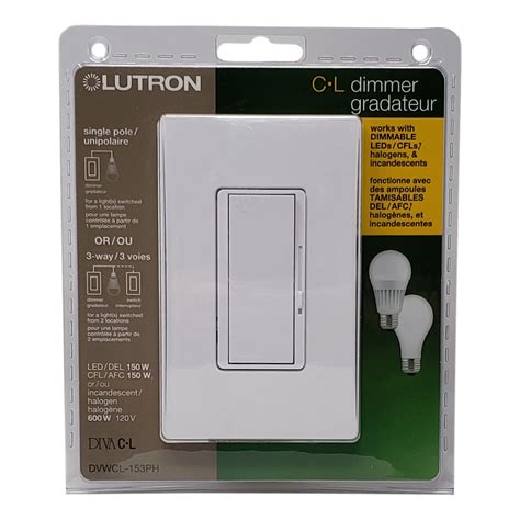 lutron dvcl p led dimmer led lights canada