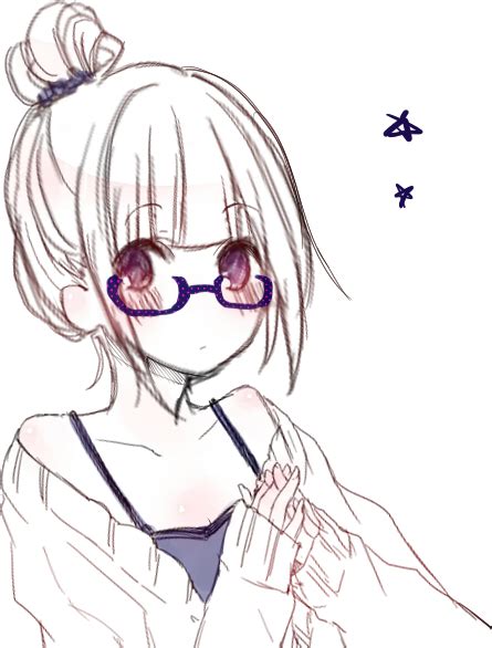 Download Anime Anime Girl And Glasses Image Kawaii Anime Girl With