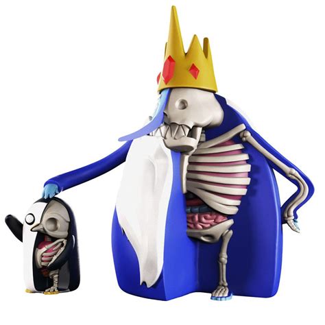 Adventure Time Xxray Plus Figures 2 Pack Ice King And Gunter