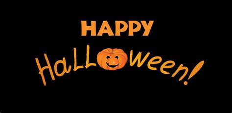 happy halloween greeting card holiday background  lettering