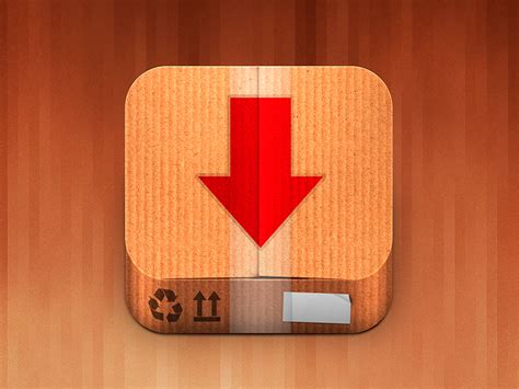 cardboard box icon  voicu apostol  dribbble