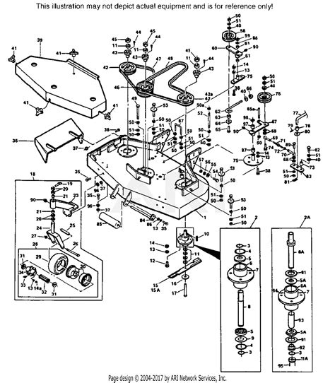 Lesco 36 Walk Behind Mower Parts Manual