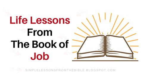 life lessons  commentary   book  job job bible study  bible lessons