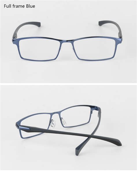 bclear men titanium alloy eyeglasses frame eyewear flexible temples