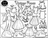 Marisole Roses Thin Both Colouring Paperthinpersonas Pluspng sketch template