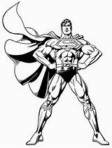Superman Coloring Pages Choose Board sketch template