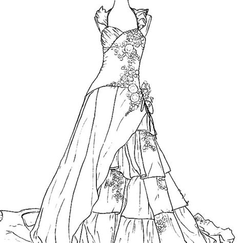 outfit coloring pages coloring pages