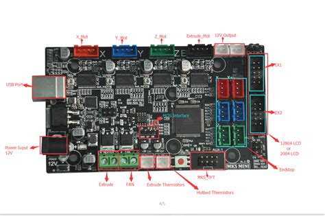 mks mini   printer board circuit connection graph  firmware installation guide osoyoocom