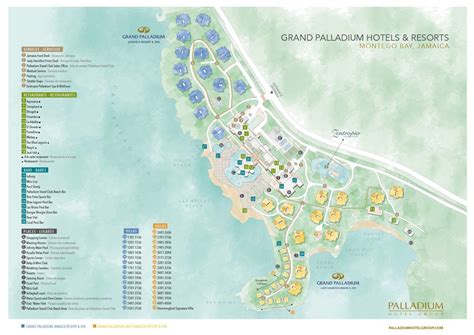 Grand Palladium Lady Hamilton Resort And Spa Resort Map