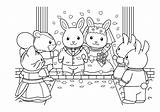 Calico Critters Coloring Pages Color Print Kids sketch template