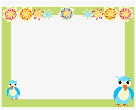 owl scrapbooking paper  kids  digital owl frame owl borders