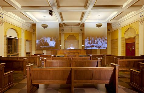historic courtroom  mob museum