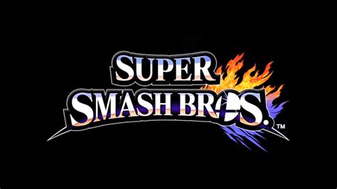 super smash bros logo wallpaper