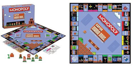 bit style monopoly super mario edition hits  amazon