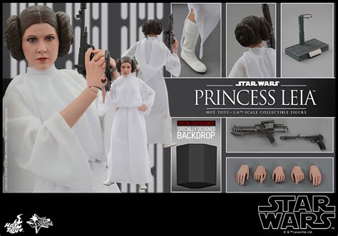 Hot Toys’ Princess Leia 1 6th Scale Collectible Figure