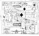 Stuka Junkers Flight sketch template
