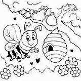 Surfnetkids Apiculteur Bees Bijen Hive Recherche sketch template