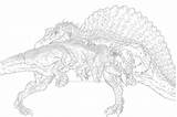 Rex Spinosaurus Vs Drawing Tyrannosaurus Coloring Indominus Line Clipart Pages Jurassic Park Herschel Hoffmeyer Sketch Cool Drawings Clipground Template Deviantart sketch template