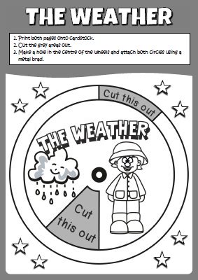 weather wheel esl teaching resources english teaching resources