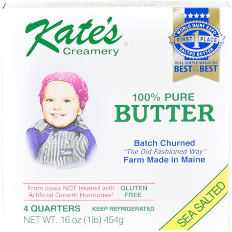 kates butter homemade sea salted butter and margarine donelan s