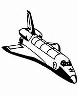 Spatiale Navette Spaceship Transport sketch template
