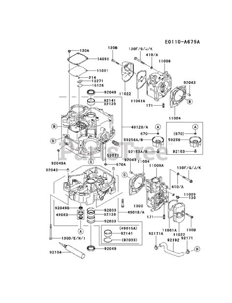kawasaki fdv ds kawasaki engine cylindercrankcase parts lookup  diagrams partstree