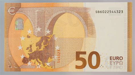 ezb praesentiert neue banknoten  sieht der neue  euro schein aus