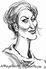 Meryl Streep Caricatures Caricature sketch template