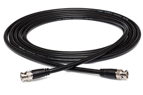 bnc   pro  ohm coax video cables adapters hosa cables