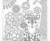 Woodland Coloring Pages Animals Creatures Getcolorings Color Getdrawings sketch template