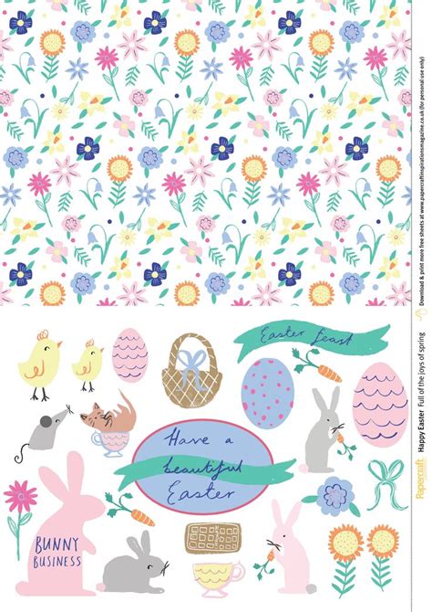 easter papers  scrapbook paper paper crafts printable