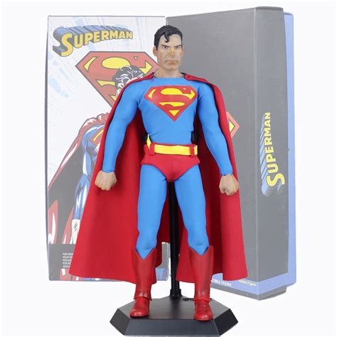 crazy toys superman figure dc comics justice league america anime